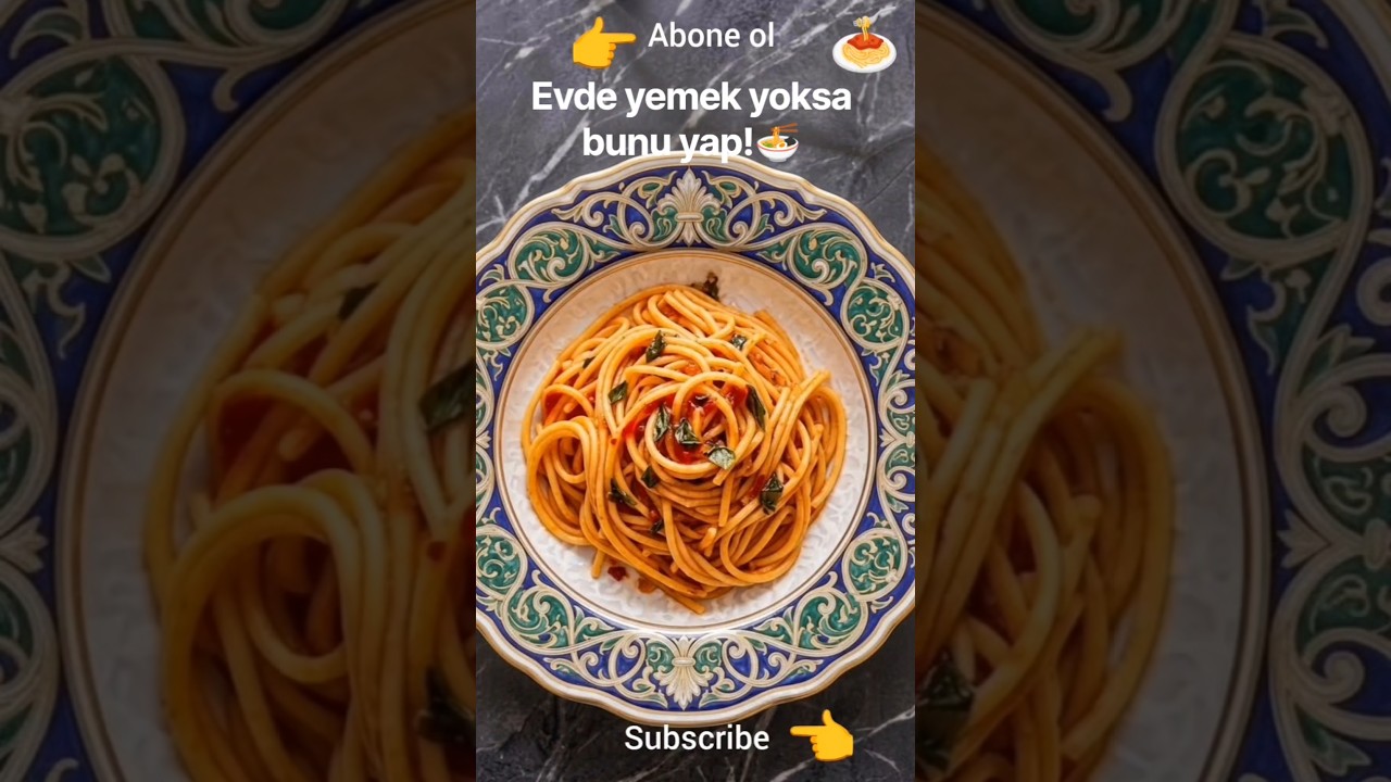 🍝 EVDE YEMEK YOKSA BUNU YAPIN! TÜM MALZEMELER TEK TAVADA! #viral #recipe #keşfet #bugünnepişirsem 🍝 EVDE YEMEK YOKSA BUNU YAPIN! TÜM MALZEMELER TEK TAVADA! #viral #recipe #keşfet #bugünnepişirsem