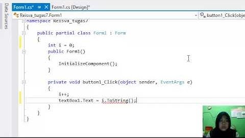 D1 PVB STEI ITB - Membuat aplikasi windows form pada Visual C#
