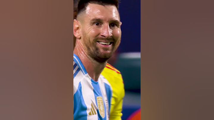 Messi CLOSE CHANCE vs Colombia in 2024 Copa Final! 😳 #soccer #messi #argentina