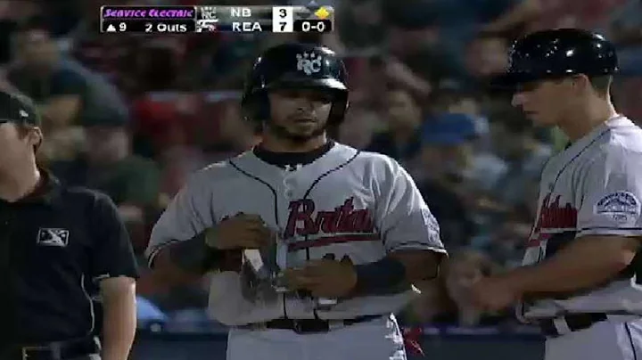 Rock Cats' Vasquez hits RBI single