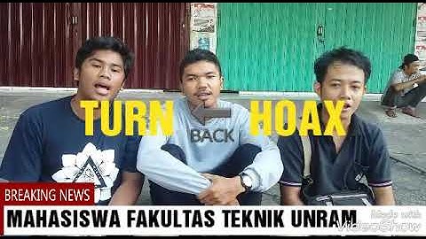 Anti Hoax Oleh Mahasiswa Fakultas Teknik Unram