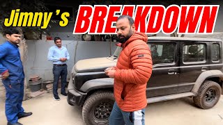 अपनी NEW JIMNY खराब हो गई 😰 ! Jimny's First Breakdown. This is Unexpected