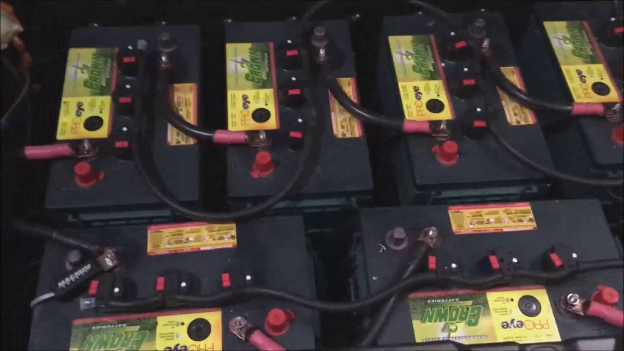 How to Maintain a Flooded Lead Acid Battery Bank YouTube