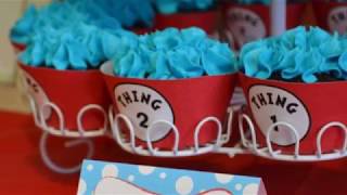 Thing 1 Thing 2 Twins Baby Shower Inspiration
