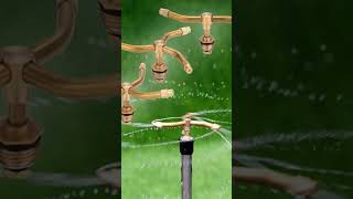 2/3/4 Arm Automatic Rotary Sprayer 360 Degree Rotation Brass  Sprinkler Heads Garden Accessories