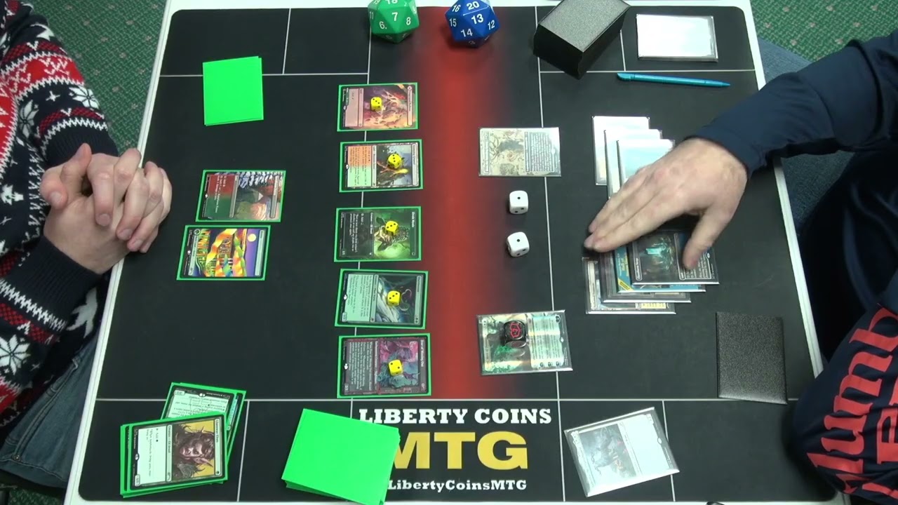 Груул Агро 🔴🟢 против Азориус Контроль 🔵⚪ | MTG Pioneer 12-12-25 | Раунд 3