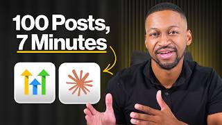 100 Social Media Posts in 7 Minutes Using Claude & GoHighLevel AI