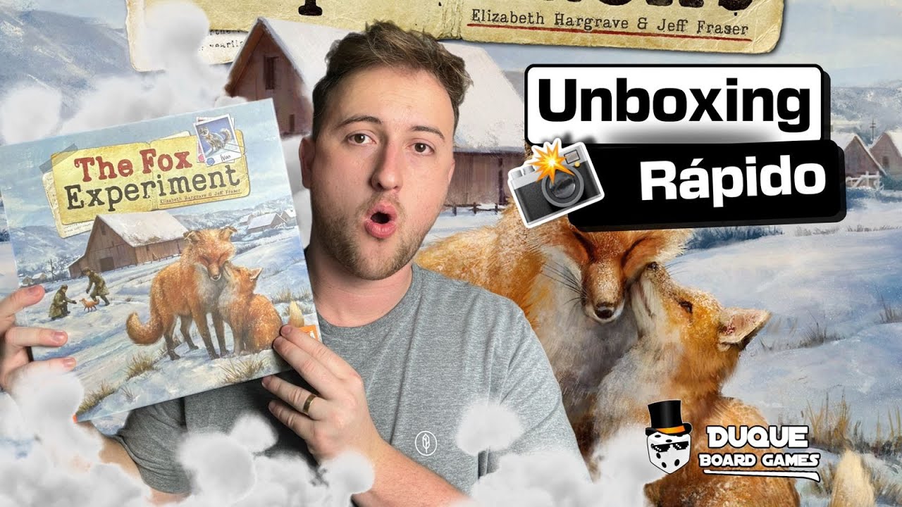 THE FOX EXPERIMENT - Unboxing rápido - YouTube