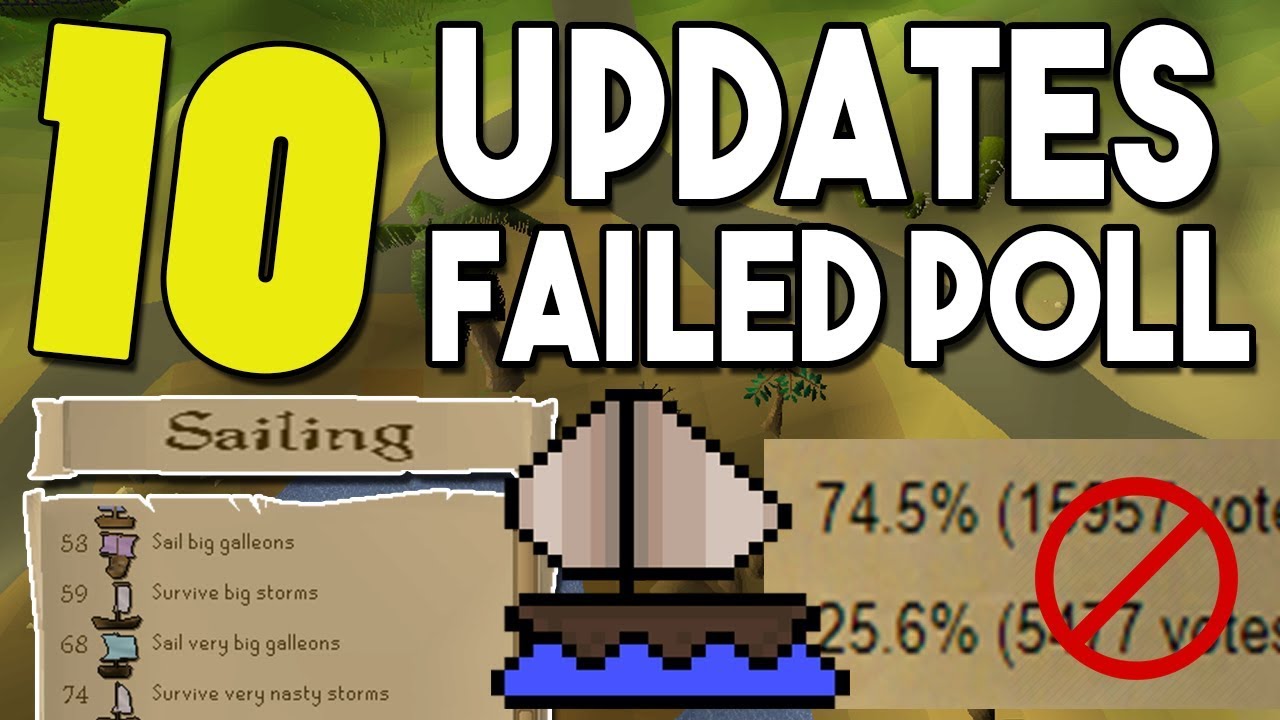 Top 10 Game Changing Updates that Failed a Poll! These Updates Could have changed OSRS Forever!
