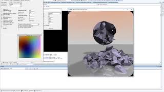 Realtime fracture test with PhysX 4.0 in PEEL