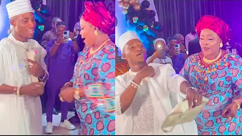 Son And Mother Dance! See The Dance Showdown Between Yoruba Actor Alesh & His Mother