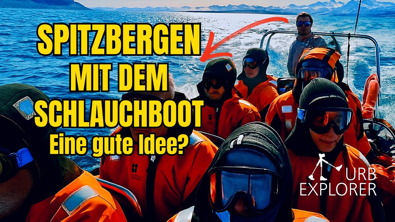 Mit dem Schlauchboot durchs EISMEER: Extrem-Reise zur Geisterstadt Pyramiden (Spitzbergen) 🚤