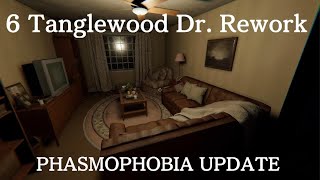 PHASMOPHOBIA 6 Tanglewood Dr. Rework House Tour