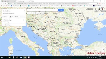 How to insert your own intersection google map from multiple address from excel