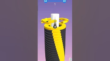 stack Ball All level Gameplay android iOS level 63-64 #shorts #stackball #androidgames