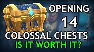 OPENING 14 COLOSSAL CHESTS ON PALADINS!! Is it worth it?