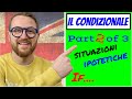 Situazioni IPOTETICHE - I CONDIZIONALI in Inglese con QUIZ FINALE!! SECOND conditional. Parte 2 di 3