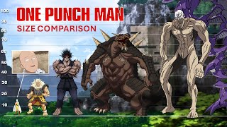 One Punch Man Universe | Size Comparison |