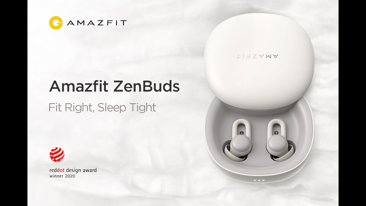 Amazfit ZenBuds: auriculares inalámbricos para dormir mejor y