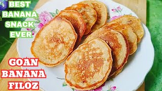 Traditional Goan Banana🍌 Filoz | Pancakes |Banana Fritters #goanbananafiloz #goanyoutuber #goan  screenshot 5