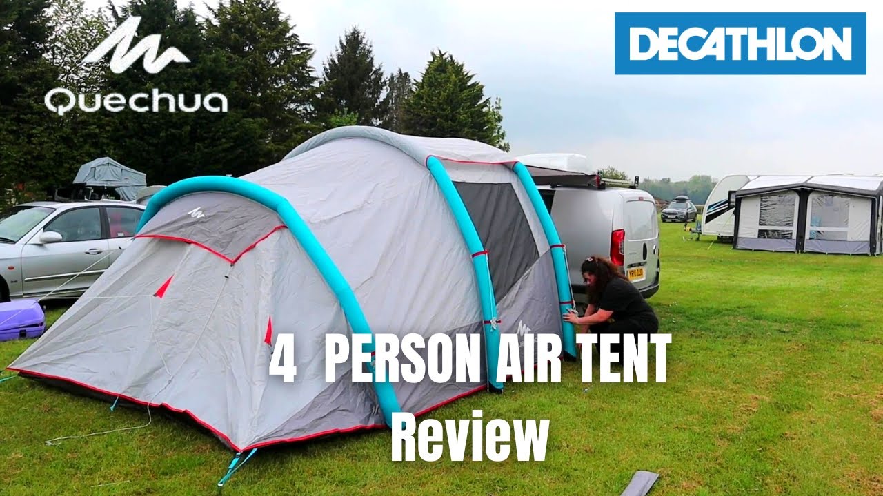 Air Seconds 4.1 - 4 Person Tent | Setting Up and - YouTube