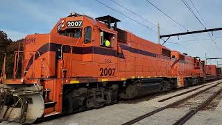 Classic GP38-2 set and Leslie horn on the CSS belt job