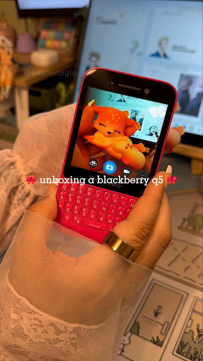 🎀unboxing a pink blackberry q5 #blackberry #y2k #aesthetic #unboxing #shorts