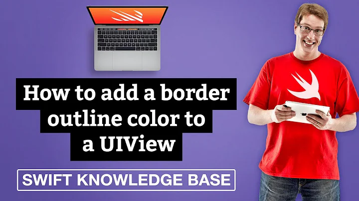 How to add a border outline color to a UIView – Swift 5