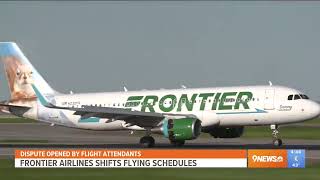AFA on Den9: Frontier Airlines changes flight scheduling, prompts concerns from flight attendants