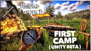 SETTING UP THE BASICS, READY TO EXPLORE | Rising World 2022 | 01