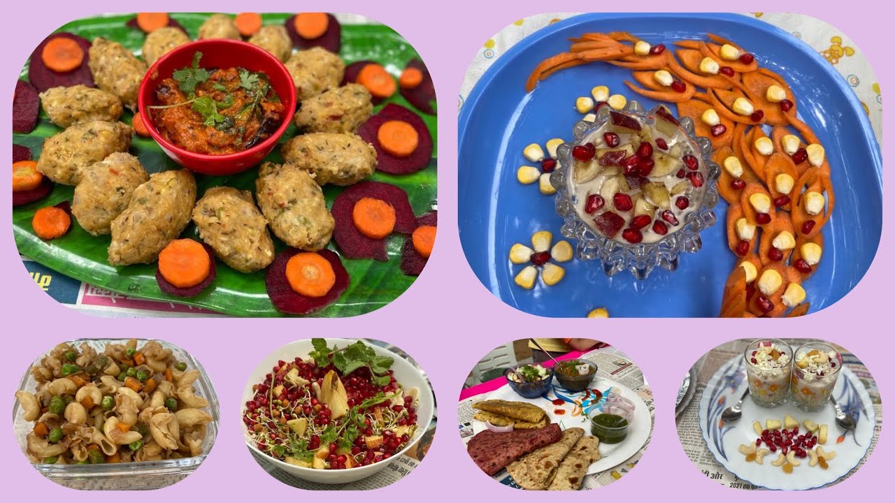 Healthy snack competition for parents Creative Bhavans YouTube