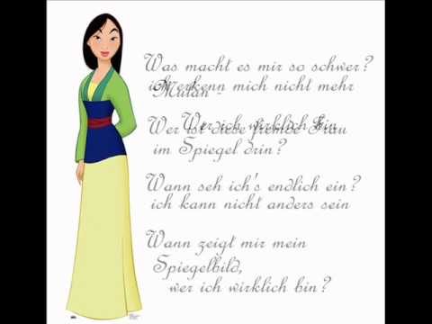 Mulan - Wer ich wirklich bin (mit lyrics)
