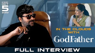 In The Clouds With God Father Interview | Megastar Chiranjeevi | Sreemukhi | MohanRaja | RB Choudary
