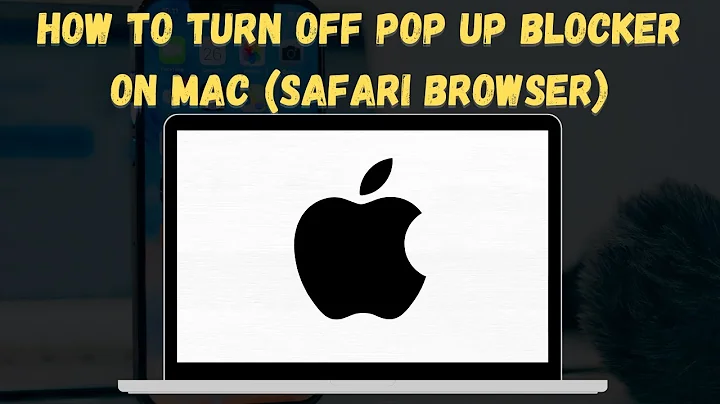 How To Turn Off Pop Up Blocker On Mac (Safari Browser - 2024) 🚫🤯