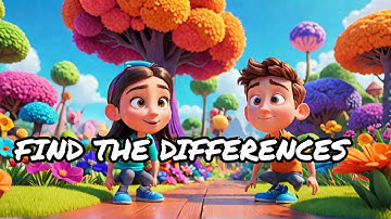 Can You Find the 3 Differences? | Cartoon Version #46