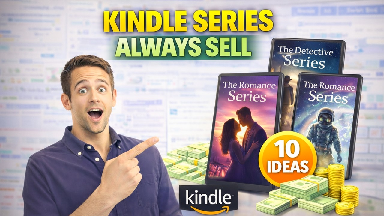 Why Kindle book series make money and 10 ideas for series that always sell