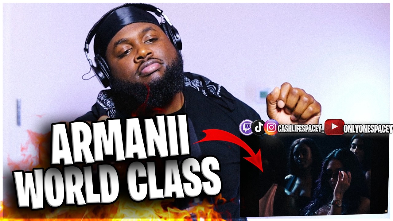 Armanii - "WORLD CLASS" (Official Music Video) (REACTION)