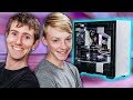 We Replaced his Crappy Laptop with a DREAM PC!! - ROG Rig Reboot 2018