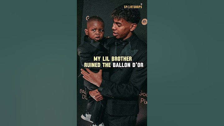 four of the craziest moments from the Ballon d'Or ceremony. Yamal lil bro😁 #shorts