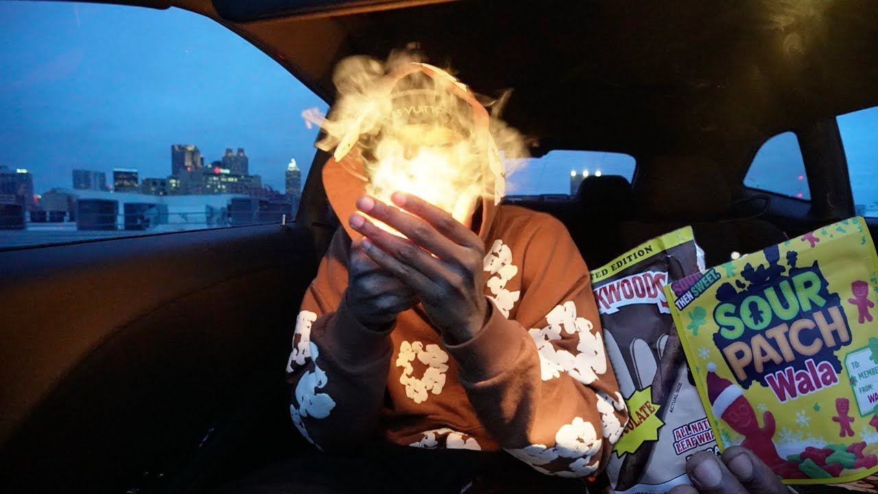 TRYING CHOCOLATE SOUR PATCH WOOD