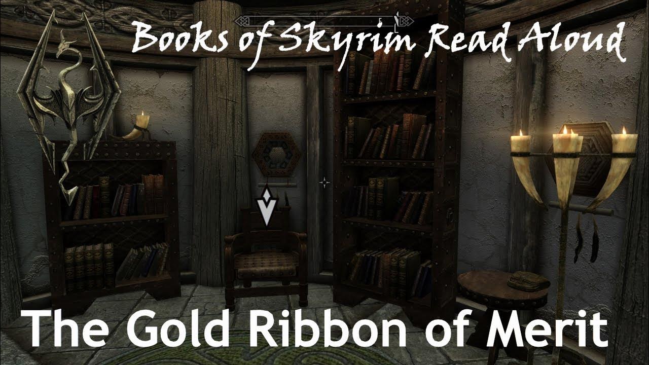 The Gold Ribbon of Merit (Books of Skyrim Read Aloud) YouTube