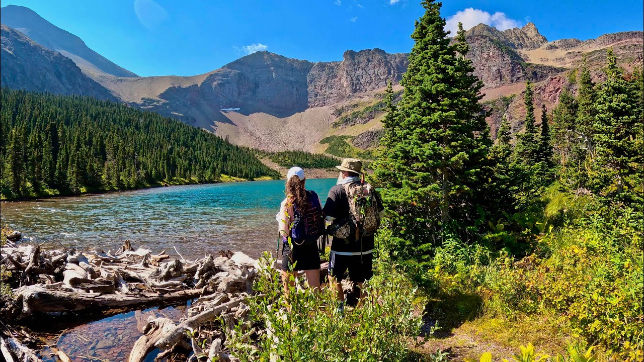 Otokomi Lake Trail in Glacier National Park Montana in 4K