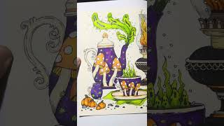 Halloween coloring page
