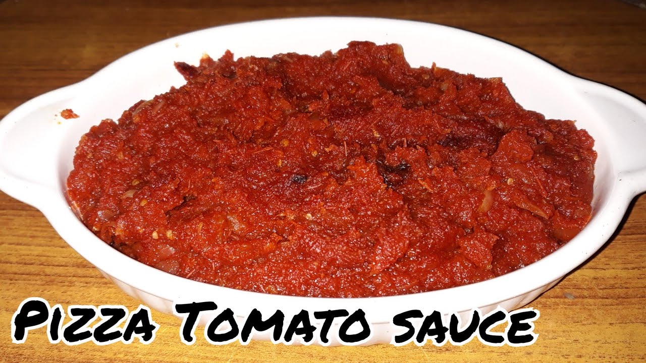 Pizza Tomato Sauce Homemade recipe / pizza sauce from fresh tomatos