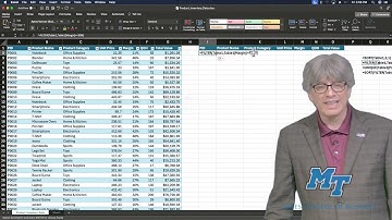 Tech Tip 32 Excel SORT FILTER Dynamic functions