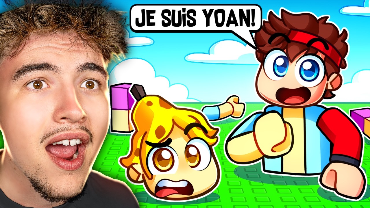 J'ai VOLÉ le CORPS de ces YOUTUBEURS sur ROBLOX !