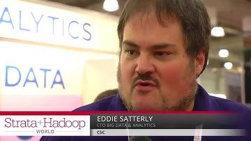 Eddie Satterly (CSC) Interview -- Strata + Hadoop 2014