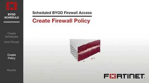 FortiGate Cookbook   Scheduled BYOD Access 5 2