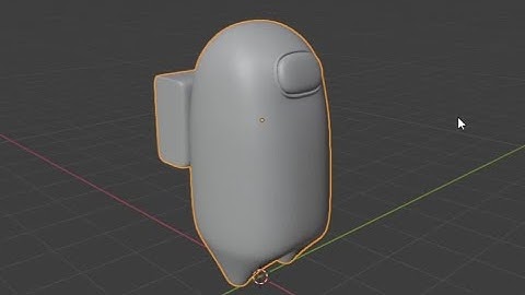 Part 1: Making Among Us Character in Blender