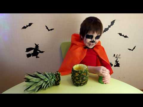 Video: Halloweenský Ananas - Exotická Lucerna Jack-O